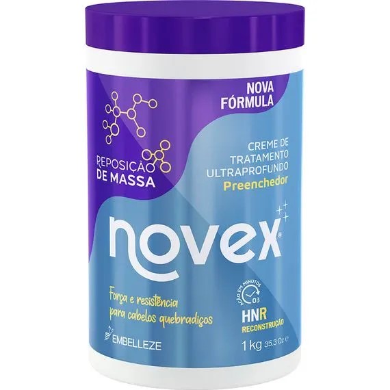 Creme de Tratamento Novex Reposição de Massa Creme de Tratamento Novex Reposição de Massa