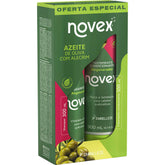 Shampoo e condicionador Novex Azeite de Oliva e Alecrim