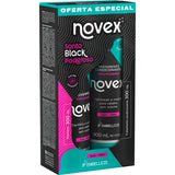Shampoo e Condicionador Novex Meus Cachos Santo Black Poderoso