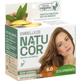 Tinta de Cabelo Natucor Naturalmente Deslumbrante Louro Claro 8.0