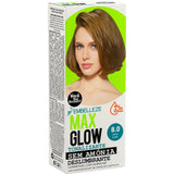 Tonalizante Vegano MaxGlow Louro Claro Deslumbrante 8.0