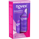 Shampoo e condicionador Novex Hialurônico PowerMax Harmonização capilar