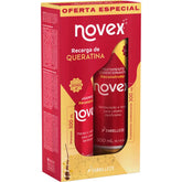 Shampoo  e condicionador Novex Recarga de Queratina