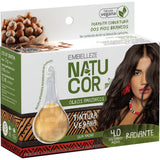 Kit Natucor Óleos Da Amazônia Castanho Médio 4.0 + Novex Reposição De Massa 400G