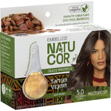 Kit Natucor Óleos Da Amazônia Castanho Claro 5.0 + Novex Reposição De Massa 400G
