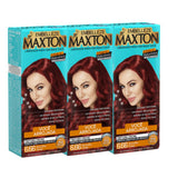 Kit 3 Maxton Ruiva Arrojada Vermelho Cereja 6.66