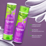 Shampoo e Condicionador Novex Super Babosão