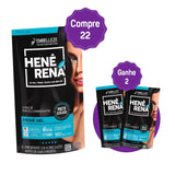 Kit Compre 22 e Ganhe 2 Henê Rená Preto Azulado