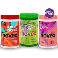 Kit Novex Doctor Rícino - Super Babosão - Infusão de Colágeno