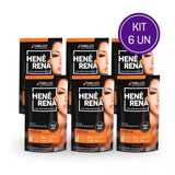 Kit 6 Henê Rená Gel Preto Café