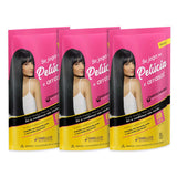 Kit 3 Henê Pelúcia Médio Pouch