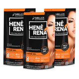 Kit 3 Henê Rená Gel Preto Café