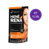 Kit com 10 Henês Rená Preto Café