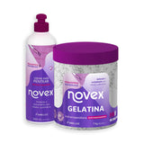 KIT Novex Hialurônico PowerMax Gelatina 1kG + Creme Para Pentear 300G