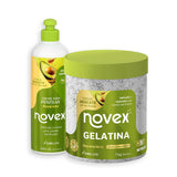 Kit Novex Óleo de Abacate Gelatina 1KG + Creme para Pentear 300G