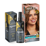 Kit Cor Radiante Maxton Delícias Marrom Caramelo