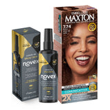 Kit Cor Radiante Maxton Delícias Ruivo Doce Leite
