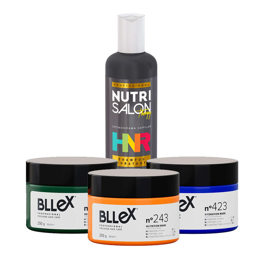 Kit Bllex Cronograma Capilar HNR