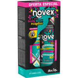 Shampoo e Condicionador Novex Meus Cachos Santo Black Poderoso