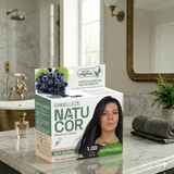 Tinta de Cabelo Natucor Naturalmente Inspiradora Uva Preta Preto Intenso 1.00