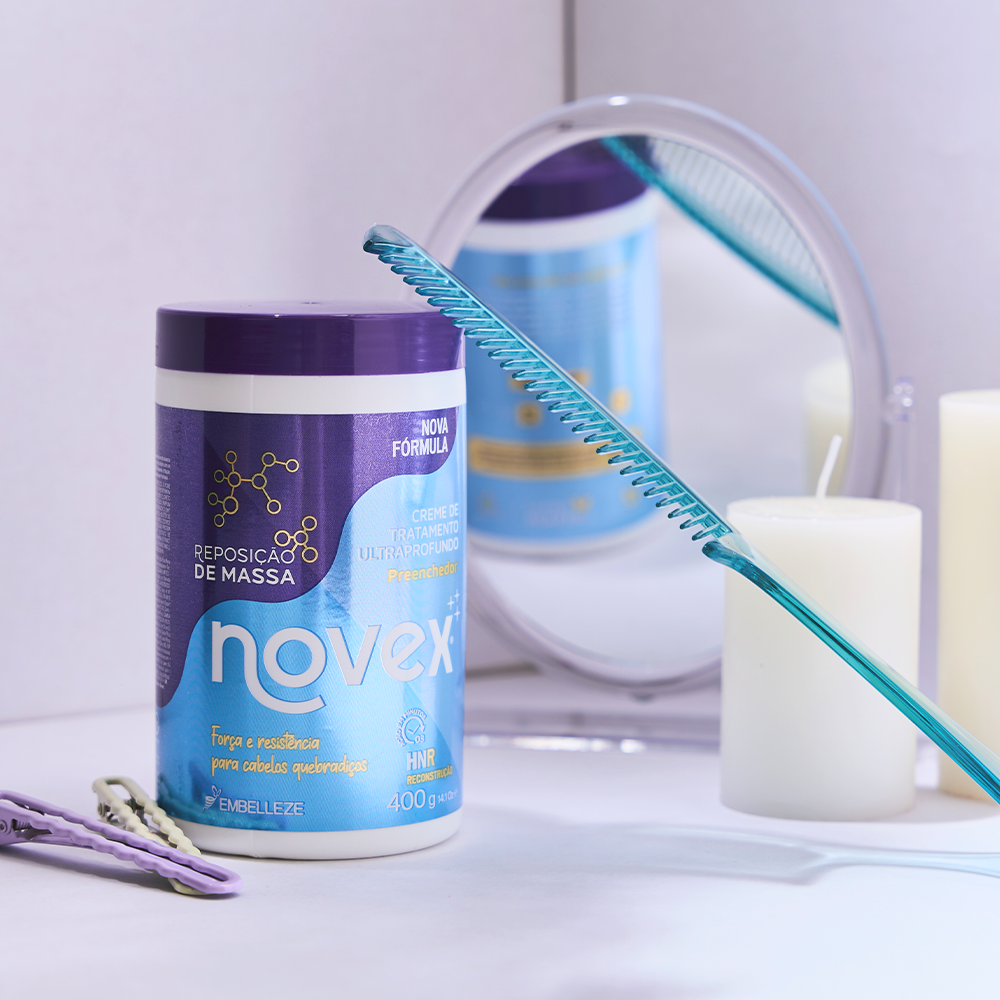 Creme de Tratamento Novex Reposição de Massa Creme de Tratamento Novex Reposição de Massa