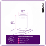 Creme de Tratamento Novex Doctor Peptídeos + Rícino