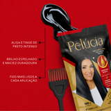 Henê Pelúcia Gel Queratina Pouch 180g