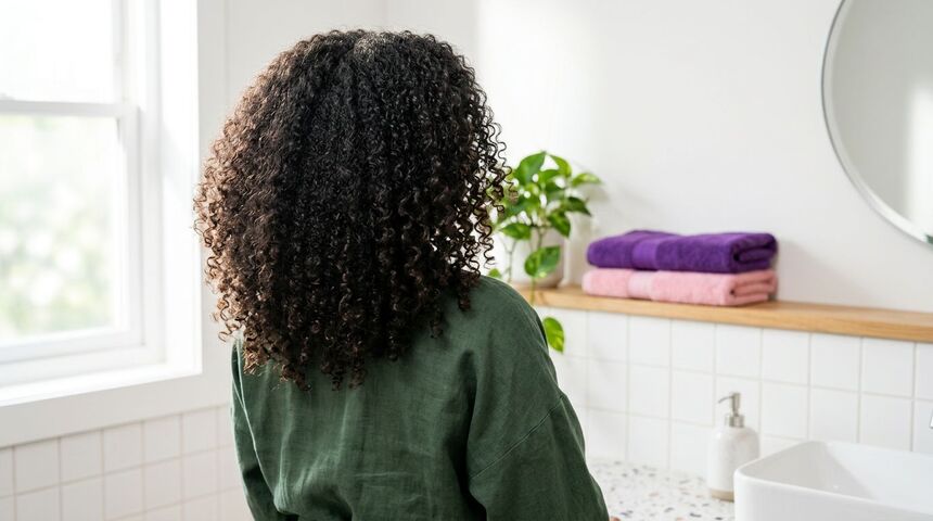 Scab hair: por que o cabelo nasce diferente na transição?