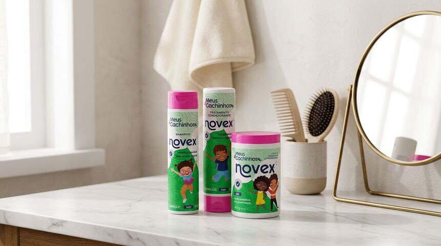Novex Kids: unindo cuidado capilar e brincadeira sensorial