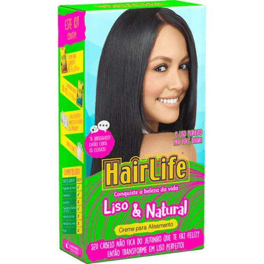 Kit HairLife Liso & Natural + Novex Recarga De Queratina