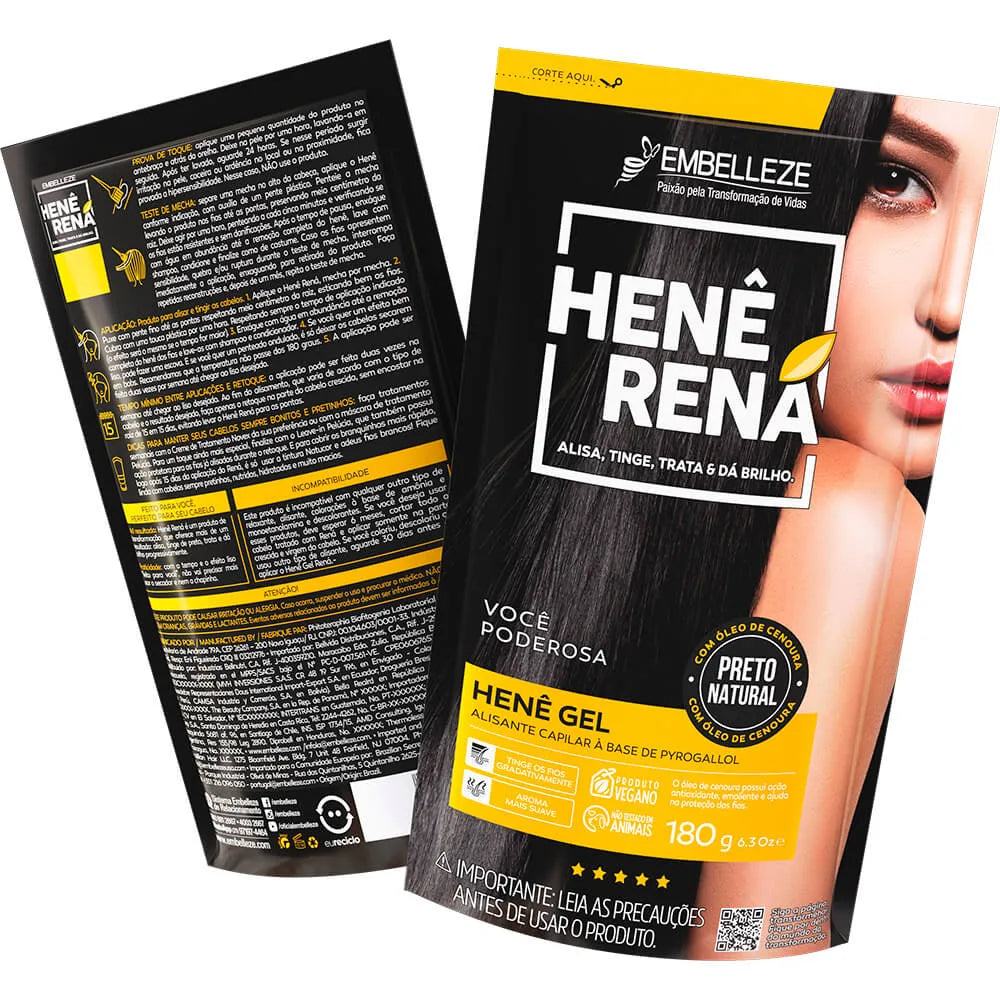 Henê Rená Preto Natural
