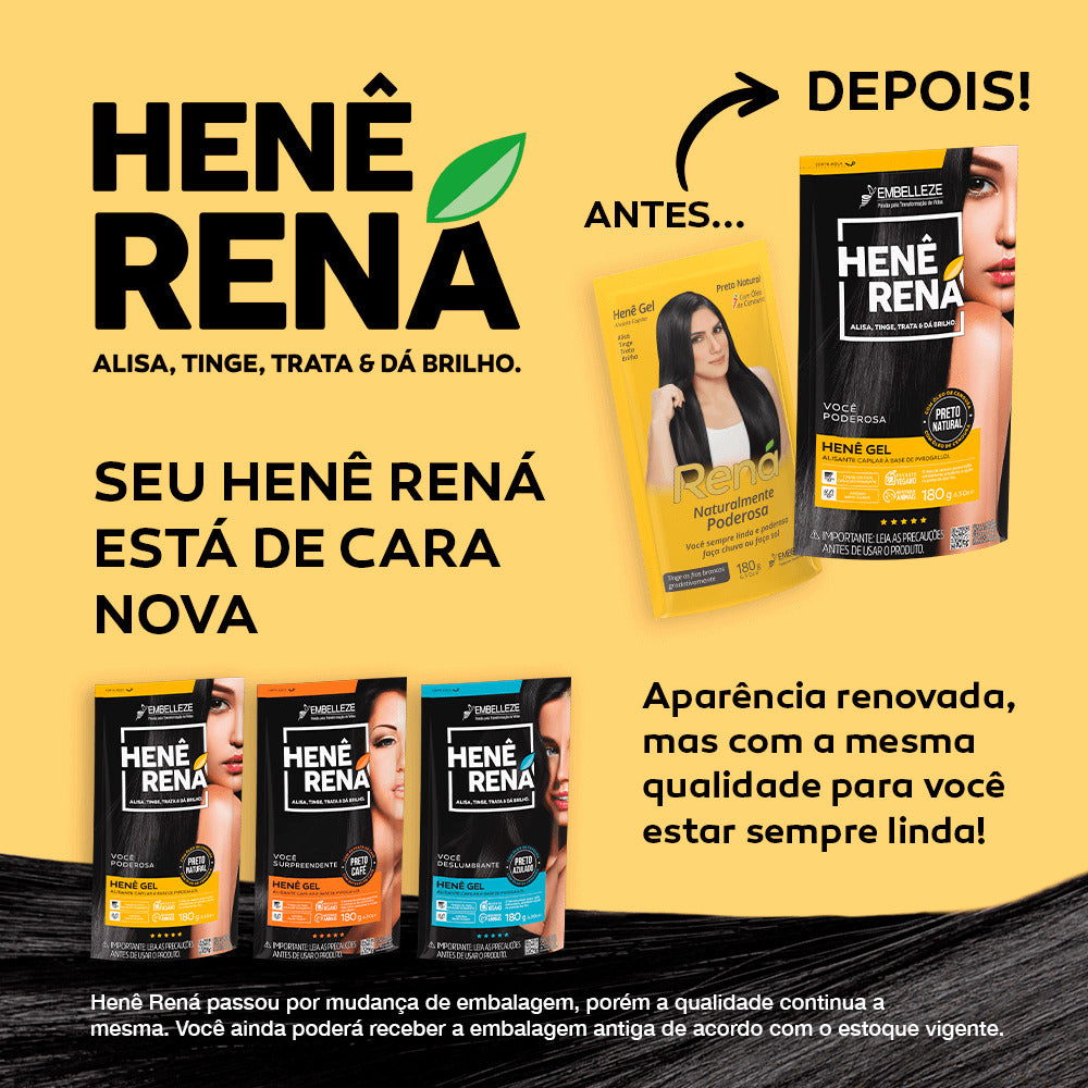 Henê Rená Preto Natural