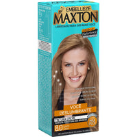 Tinta de Cabelo Maxton Você Mais Deslumbrante Louro Claro 8.0