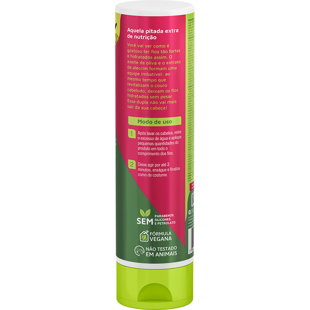 Condicionador Novex Azeite de Oliva e Alecrim