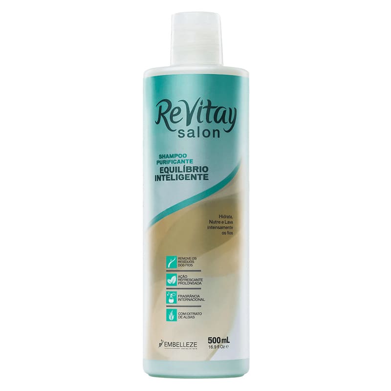 Shampoo Anti- Resíduos Purificante ReVitay Salon