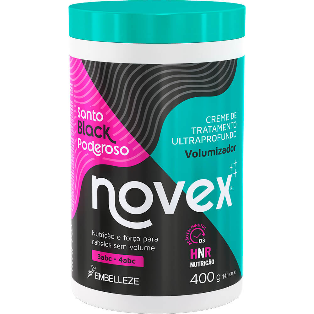 Creme de Tratamento Novex Meus Cachos Santo Black Poderoso
