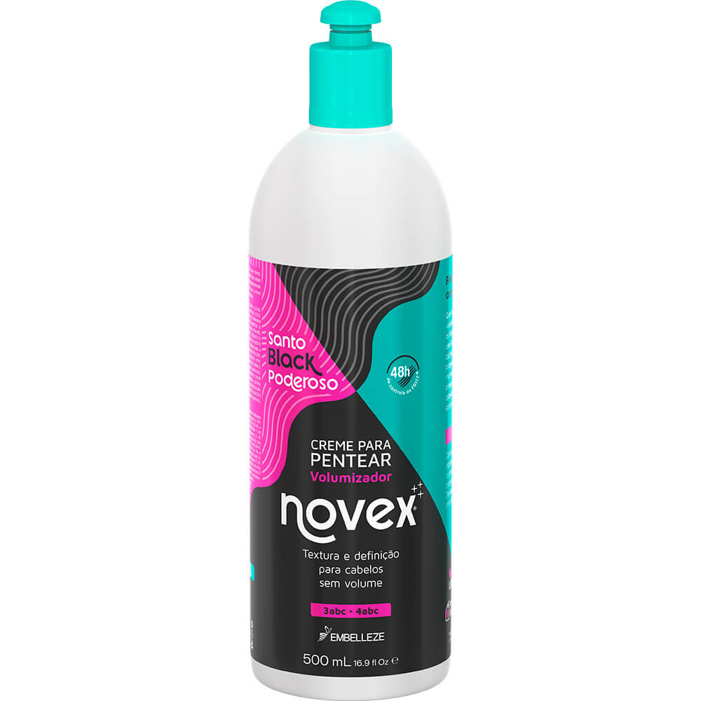 Creme para Pentear Novex Meus Cachos Santo Black Poderoso
