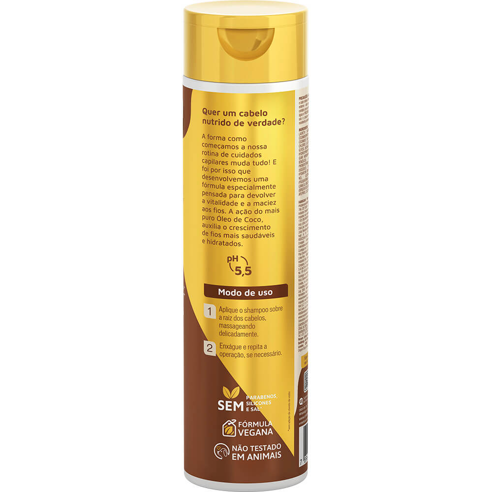 Shampoo Novex Óleo de Coco