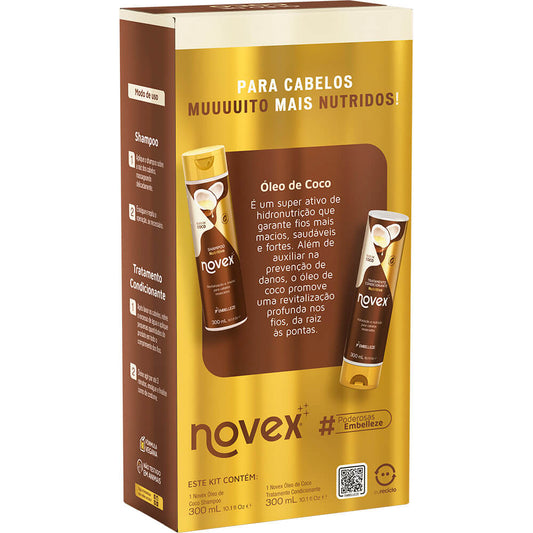 Shampoo e Condicionador Novex Óleo de Coco