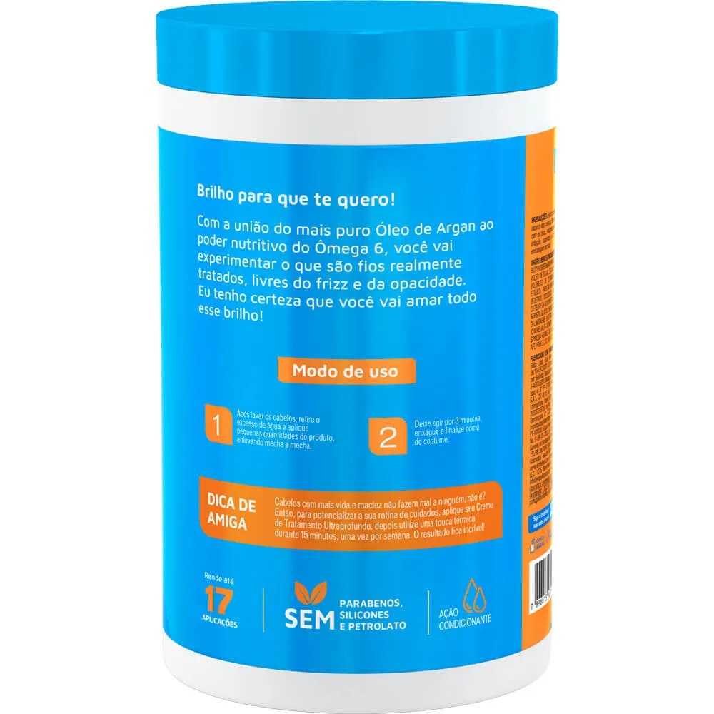 Creme de Tratamento Novex Óleo de Argan
