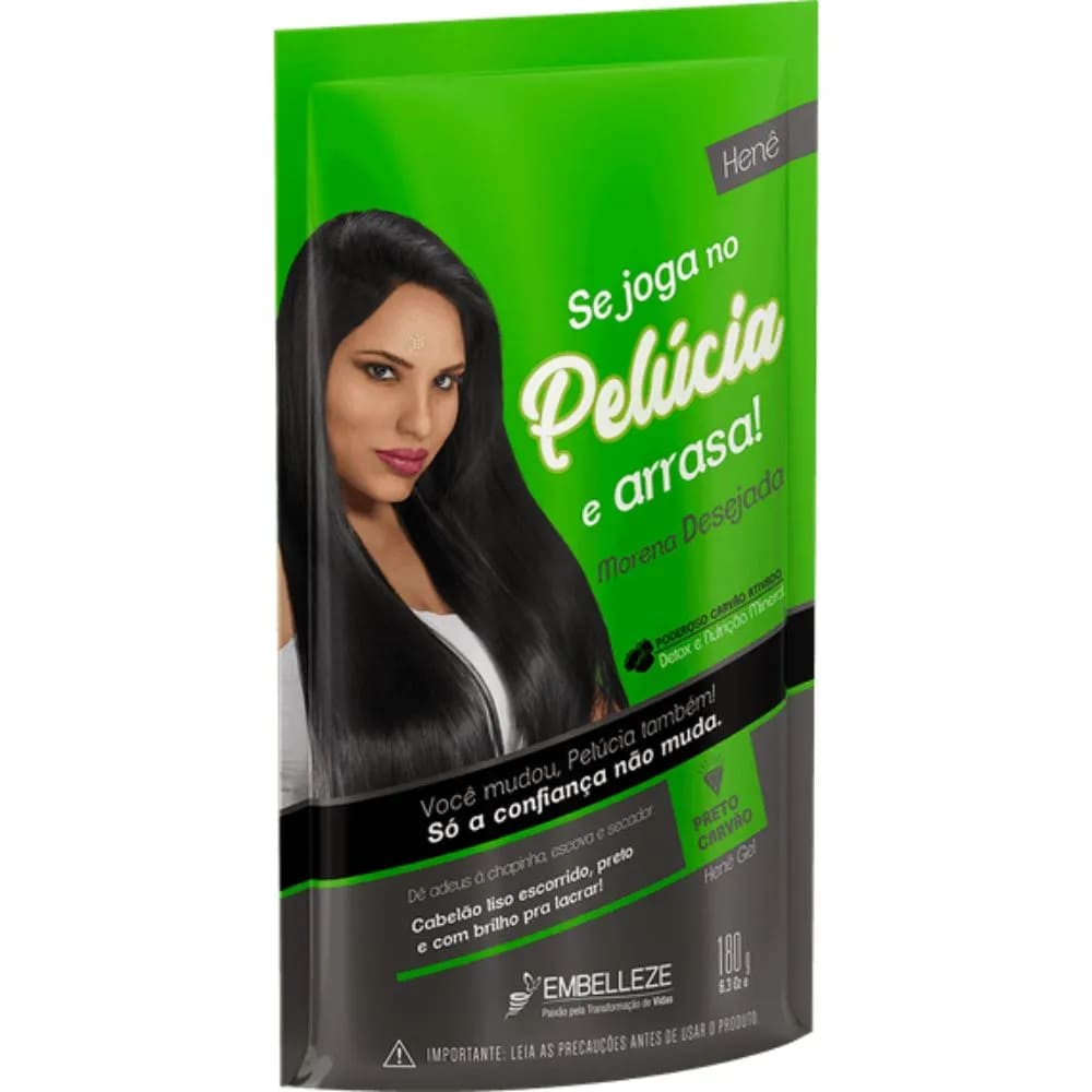 Henê Pelúcia Morena Desejada Pouch