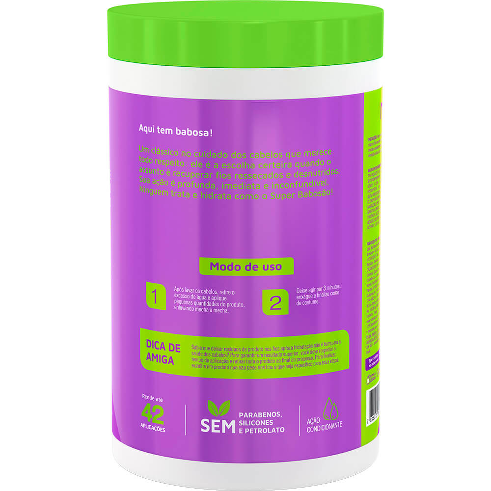 Creme de Tratamento Novex Super Babosão