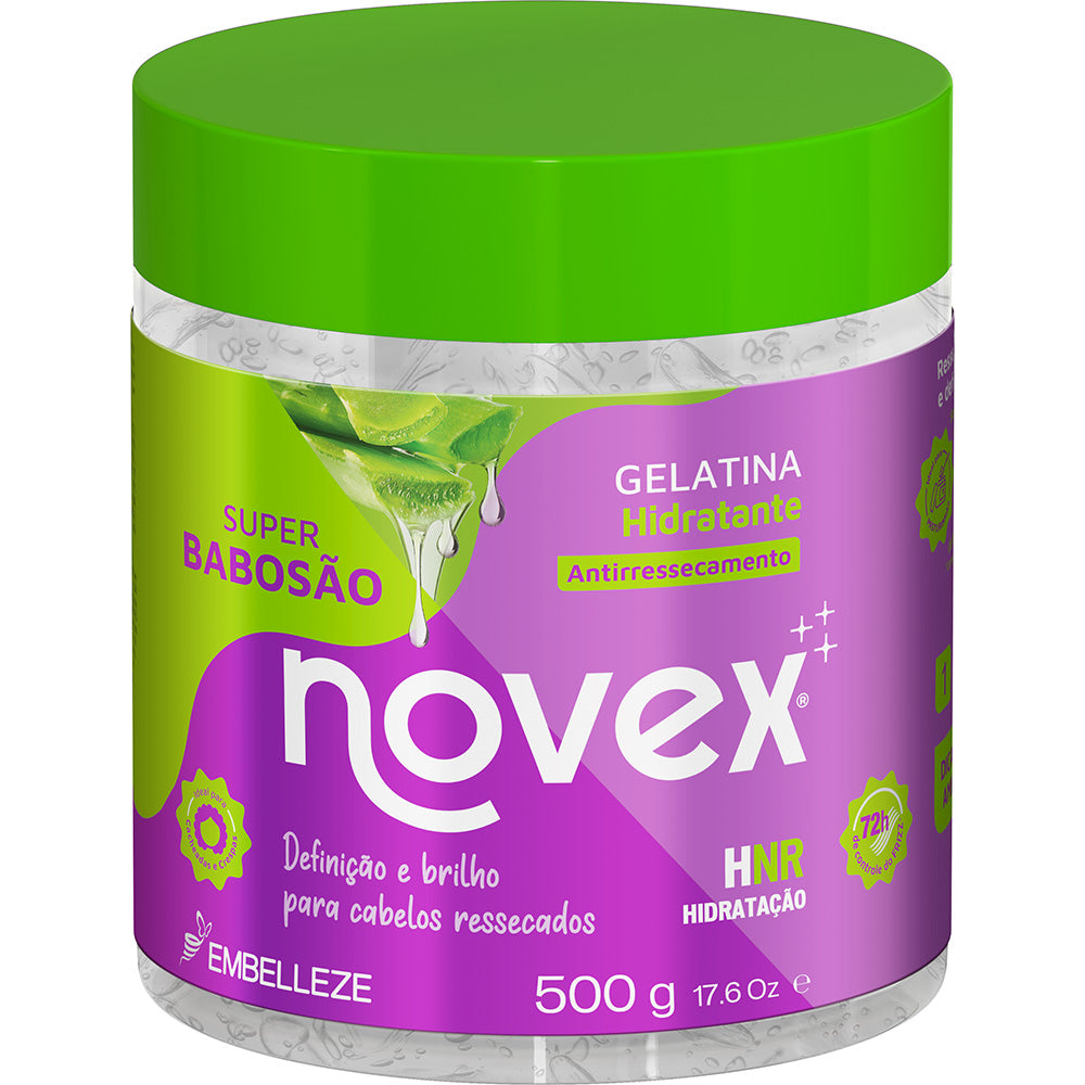 Gelatina Novex Super Babosão Hidratante