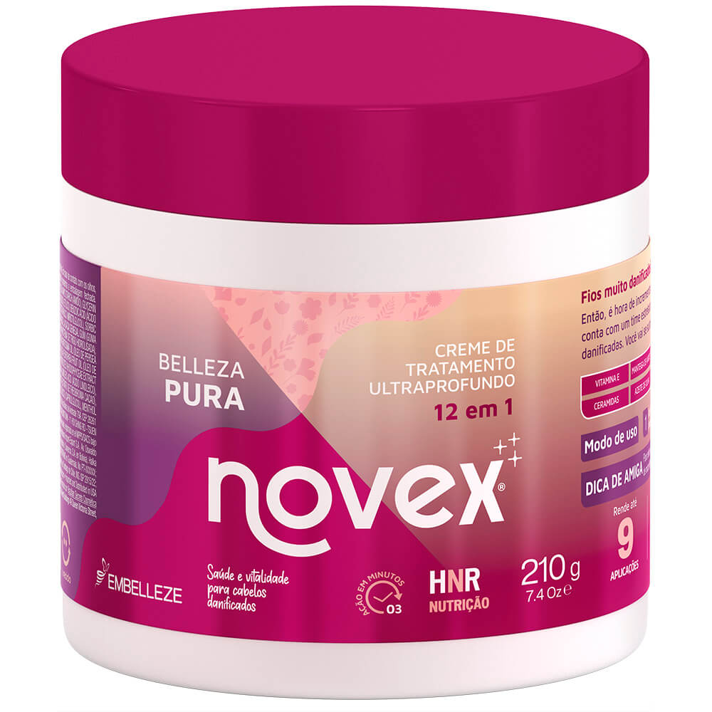 Novex Mini Creme de Tratamento Belleza Pura