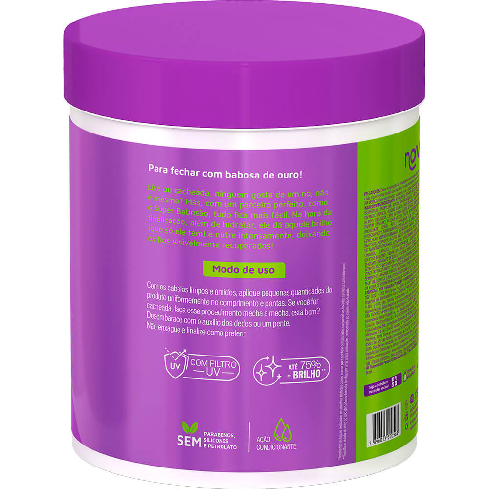 Creme Para Pentear Novex Super Babosão