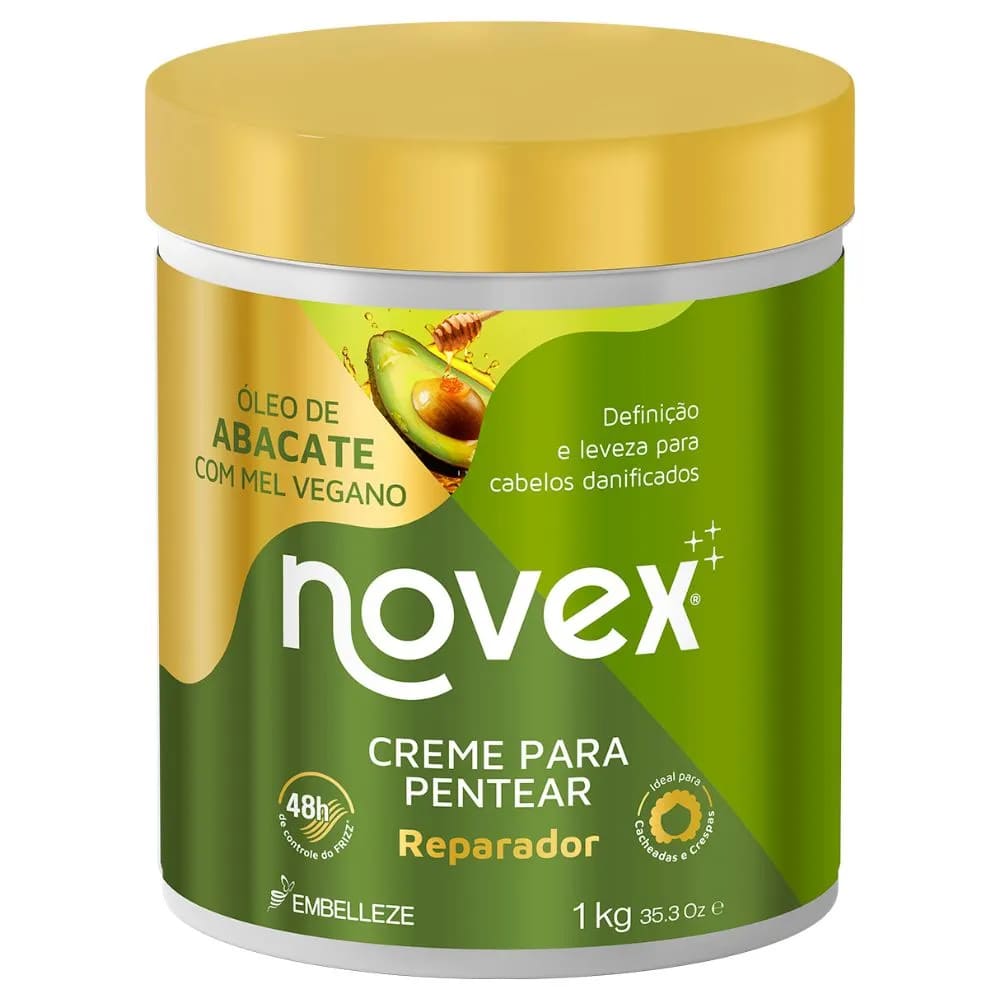 Creme para Pentear Novex Óleo de Abacate e Mel Vegano