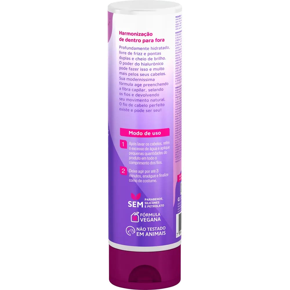 Condicionador Novex Hialurônico PowerMax Harmonização Capilar