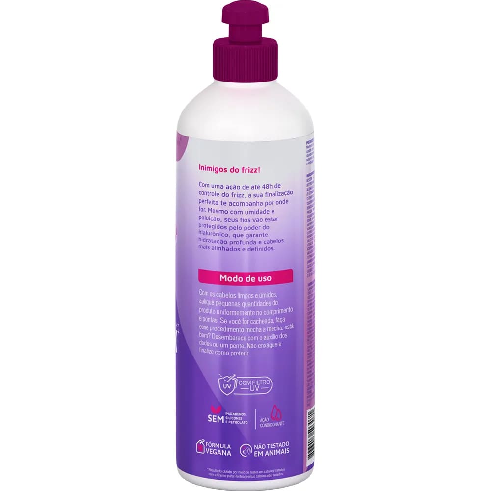 Creme para pentear Novex Hialurônico PowerMax Harmonização Capilar