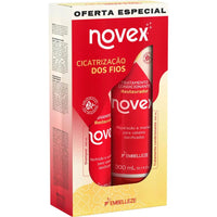 Shampoo e Condicionador Novex Cicatrização dos Fios