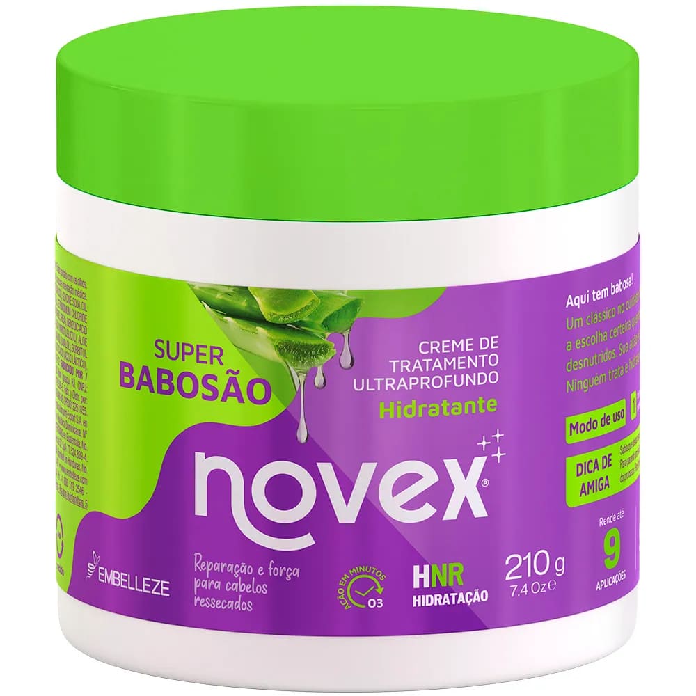 Novex Mini Creme de Tratamento Super Babosão